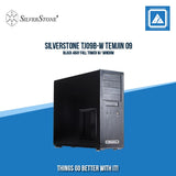 SILVERSTONE TJ09B-W TEMJIN 09 BLACK 4BAY FULL TOWER W/ WINDOW