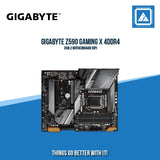 GIGABYTE Z590 GAMING X 4DDR4 3XM.2 MOTHERBOARD (DP)