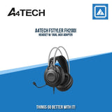 A4TECH FSTYLER FH200I HEADSET W/ DUAL JACK ADAPTER