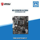 MSI A320M PRO-VH 2DDR4 M.2 MOTHERBOARD (DB15, HDMI)