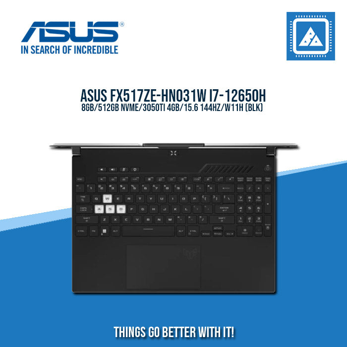 ASUS FX517ZE-HN031W I7-12650H  | Gaming Laptop And AutoCAD Users