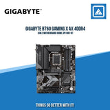 GIGABYTE B760 GAMING X AX 4DDR4 3XM.2 MOTHERBOARD (HDMI, DP) WIFI+BT