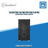 SILVERSTONE FAH1MB-PRO FARA H1M PRO BLACK MID TOWER W/ TEMPERED, 3 ARGB FANS