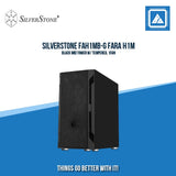 SILVERSTONE FAH1MB-G FARA H1M BLACK MID TOWER W/ TEMPERED, 1FAN