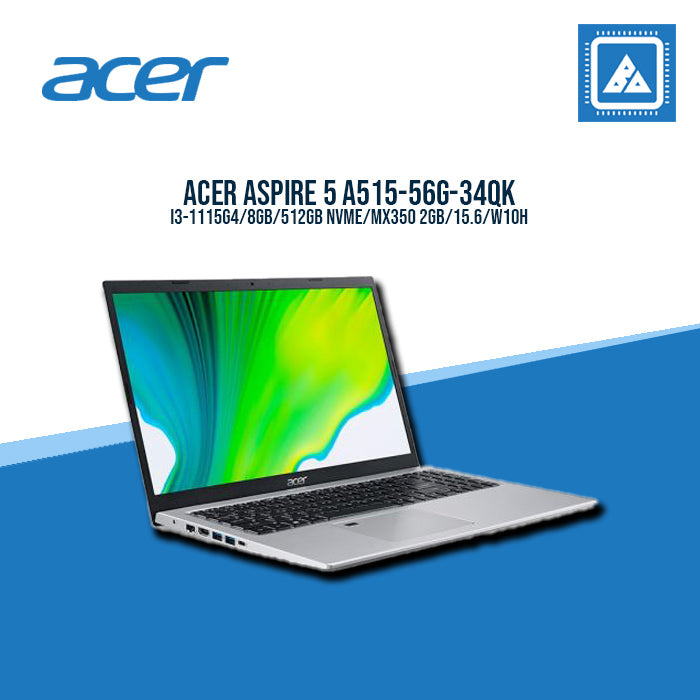 ACER ASPIRE 5 A515-56G-34QK I3-1115G4 Best for Students  (SLV)