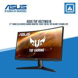 ASUS TUF VG27WQ1B 27" WQHD LED CURVED GAMING MONITOR 165HZ 1MS W/ SPK WLMNT (2XHDMI, DP)