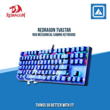 REDRAGON TVASTAR RGB MECHANICAL GAMING KEYBOARD
