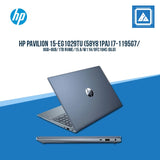 HP PAVILION STRELKA 15-EG1029TU LAPTOP (FOG BLUE) | 15.6" FHD | i7-1195G7 | 16GB DDR4 | 1TB SSD | IRIS® XE GRAPHICS | WIN11 + MS OFFICE HOME & STUDENT 2019 + HP PRELUDE TOPLOAD BAG