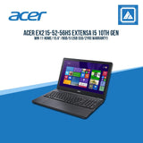 ACER EX215-52-56HS EXTENSA I5 10TH GEN Best for Freelancers and Online Class