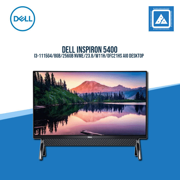 DELL INSPIRON 5400 I3-1115G4/8GB/256GB NVME/23.8/W11H/OFC21HS AIO DESKTOP