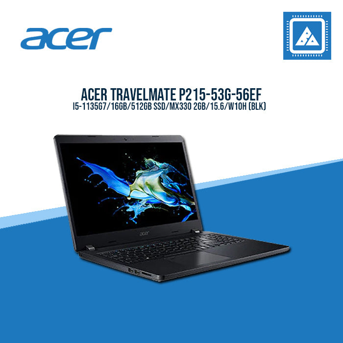 ACER TRAVELMATE P215-53G-56EF I5-1135G7 | Best for Freelancing Laptop (BLK)