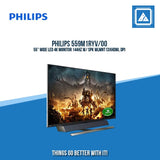 PHILIPS 559M1RYV/00 55" WIDE LED 4K MONITOR 144HZ W/ SPK WLMNT (3XHDMI, DP)