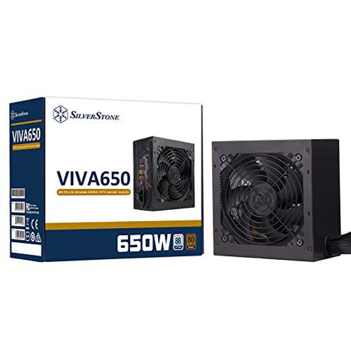 Viva 650W | 750W Power Supply 80Plus Bronze Non Modular Flat Cables