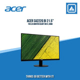 ACER SA222Q BI 21.5" FHD LED MONITOR WLMNT (DB15, HDMI)