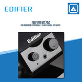 EDIFIER M1250 USB POWERED FLAT PANNEL 2.0MULTIMEDIA SPEAKER BLACK