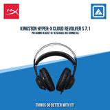 KINGSTON HYPER-X CLOUD REVOLVER S 7.1 PRO GAMING HEADSET W/ DETACHABLE MIC (GUNMETAL)