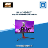 AOC AG274FZ/71 27" FHD WIDE LED IPS 260HZ GAMING MONITOR WLMNT (2XHDMI, 2XDP)