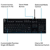 LOGITECH G610 ORION BLUE SWITCH BACKLIT MECHANICAL GAMING KEYBOARD