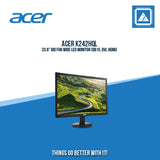 ACER K242HQL 23.6" BID FHD WIDE LED MONITOR (DB15, DVI, HDMI)