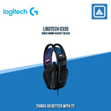 LOGITECH G335 WIRED GAMING HEADSET (BLACK)