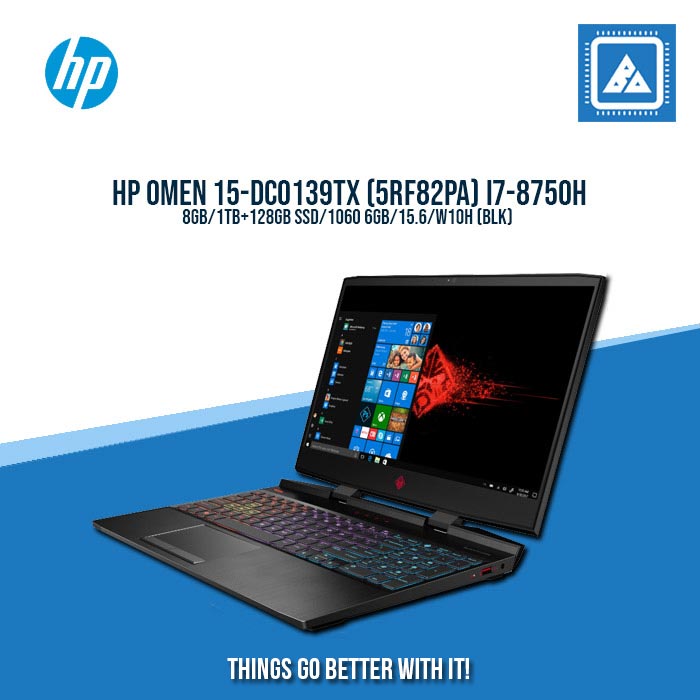 HP OMEN 15-DC0139TX (5RF82PA) I7-8750H | Gaming Laptop And AutoCAD Users