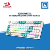 REDRAGON KITAVA RGB WIRED MECHANICAL GAMING KEYBOARD (RED SWITCH)