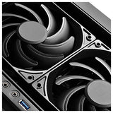 Kublai 06 Black Micro ATX Case with Side Window Panel - USB 3.0