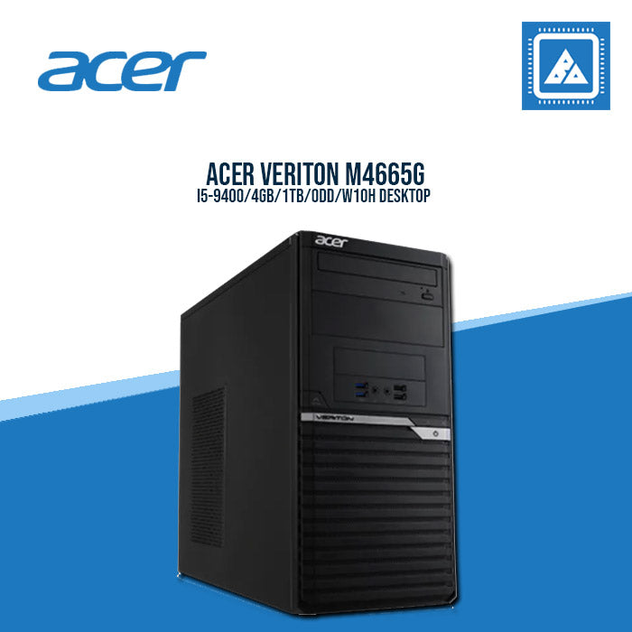ACER VERITON M4665G I5-9400/4GB/1TB/ODD/W10H DESKTOP