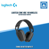 LOGITECH ZONE VIBE 100 WIRELESS BLUETOOTH HEADSET (GRAPHITE)