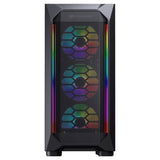COUGAR MX410 MID TOWER CASE MESH WITH TEMPERED GLASS WITH RGB INFRONT