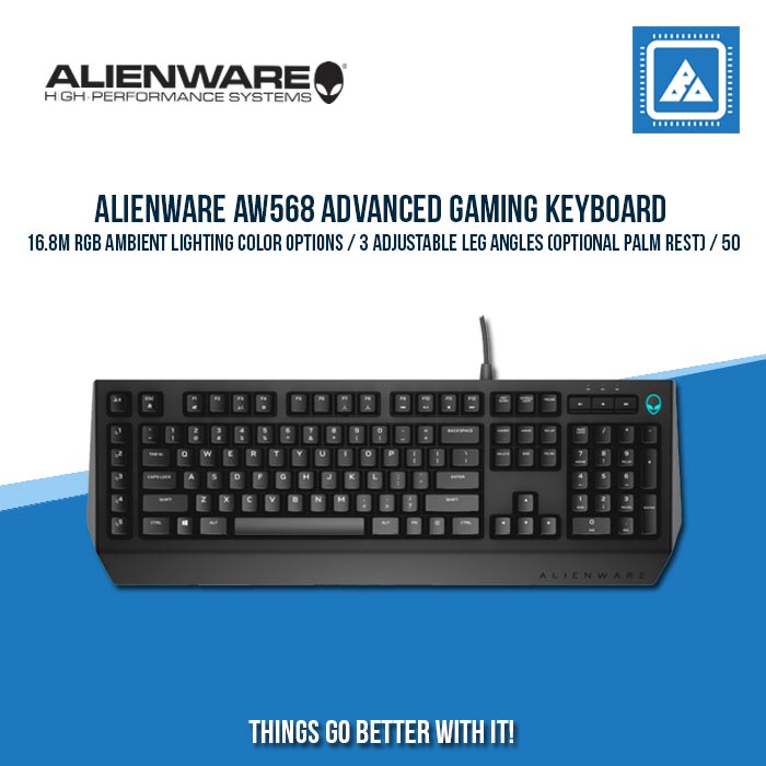 ALIENWARE AW568 ADVANCED GAMING KEYBOARD