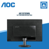 AOC E970SWNL 18.5" WLED MONITOR BLACK (VGA)