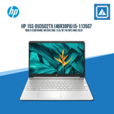 HP 15S-DU3502TX (46R38PA) I5-1135G7/8GB/512GB NVME/MX350 2GB/15.6/W11H/OFC19HS (SLV)