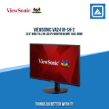 VIEWSONIC VA2418-SH-2 23.8" WIDE FULL HD LED IPS MONITOR WLMNT (VGA, HDMI)