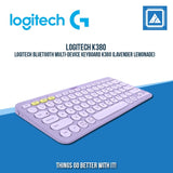 LOGITECH BLUETOOTH MULTI-DEVICE KEYBOARD K380 (LAVENDER LEMONADE)