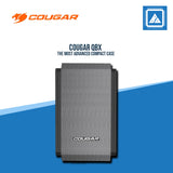 COUGAR QBX ULTRA COMPACT GAMING CASE /ATX PSU COMPATIBLE/ 1*FAN (M-ITX)