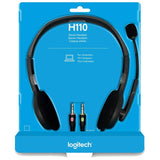 LOGITECH H110 STEREO HEADSET (BLACK)
