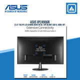 ASUS VP249QGR 23.8" FHD IPS LED GAMING MONITOR W/ SPK WLMNT (DB15, HDMI, DP)