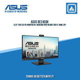 ASUS BE24EQK 23.8" FHD LED IPS MONITOR W/ WEBCAM SPKR WLMNT (DB15, HDMI, DP)