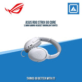 ASUS ROG STRIX GO CORE 3.5MM GAMING HEADSET (MOONLIGHT WHITE)