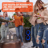 JBL PARTYBOX 310 PORTABLE BLUETOOTH SPEAKER W/ TELESCOPIC HANDLE (BLACK)