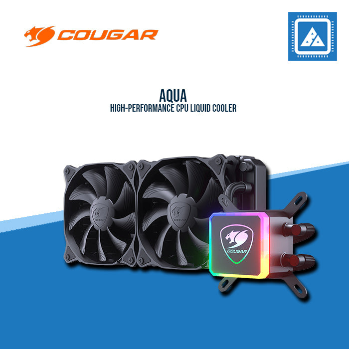 Cougar AQUA High-performance CPU Liquid Cooler Series – BlueArm