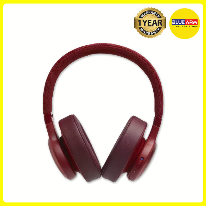 JBL LIVE 500BT BLUETOOTH OVER-EAR HEADPHONES (RED)