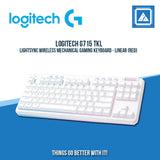 LOGITECH G715 TKL LIGHTSYNC WIRELESS MECHANICAL GAMING KEYBOARD - LINEAR (RED)