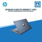 HP PAVILION 15-EG0512TX (46R34PA) I7-1165G7 For Freelancers and Students Laptop