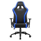 SHARKOON SKILLER SGS2 GAMING CHAIR W/ HEADREST & LUMBAR CUSHION RED | BLUE