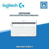LOGITECH BLUETOOTH MULTI-DEVICE KEYBOARD K480 (WHITE)