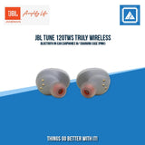 JBL TUNE 120TWS TRULY WIRELESS BLUETOOTH IN-EAR EARPHONES W/ CHARGING CASE (PINK)