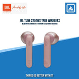 JBL TUNE 225TWS TRUE WIRELESS BLUETOOTH EARBUDS W/ CHARGING CASE (PINK)