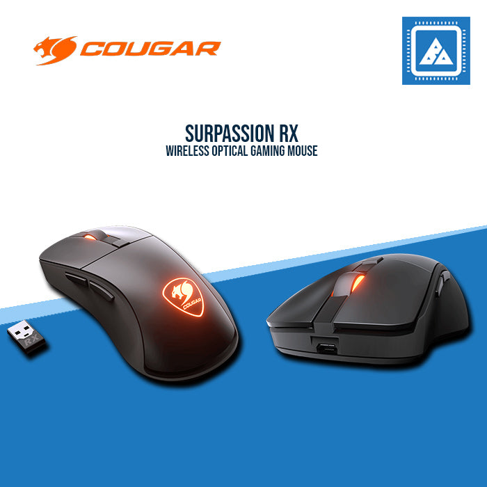 COUGAR MICE OPTICAL SURPASSION RX BLACK